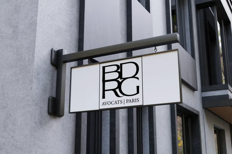 Création d'un mockup pour la marque BDRG par Ambre Design