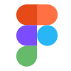 Icône Figma, logiciel de design UI utilisé par Ambre