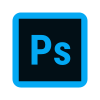 Icône Adobe Photoshop, logiciel de design UI utilisé par Ambre à Bordeaux